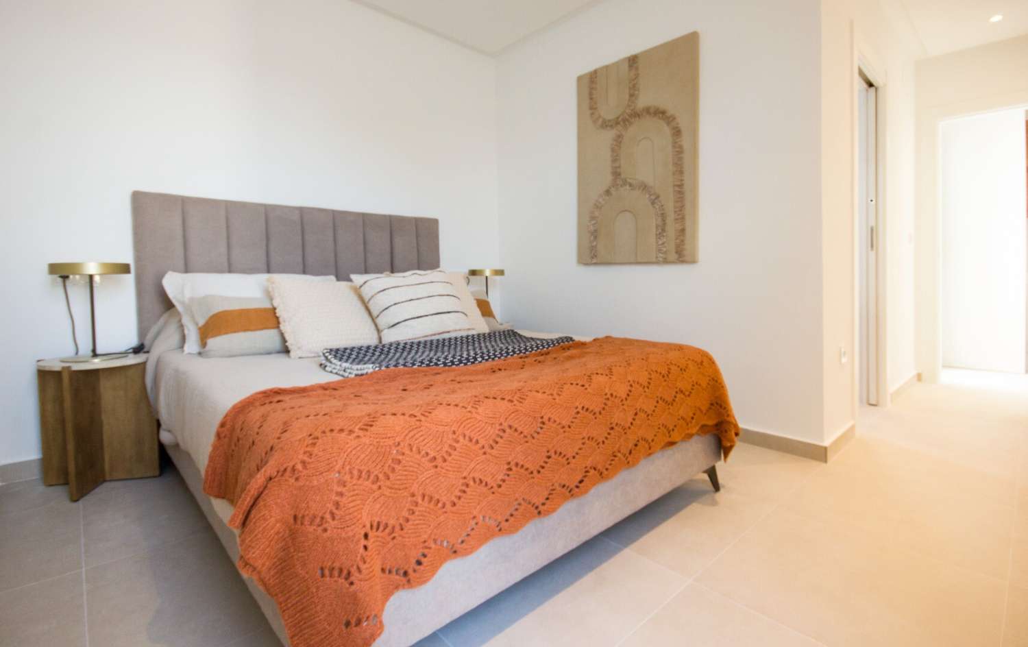 Casa bifamiliare di nuova costruzione, al piano terra, con 2 camere da letto, a San Fulgencio