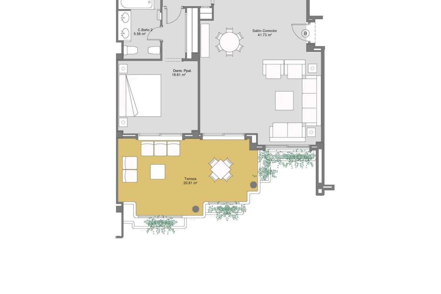 Kant-en-klare appartementen te koop in Lomas de Campoamor, Orihuela Costa