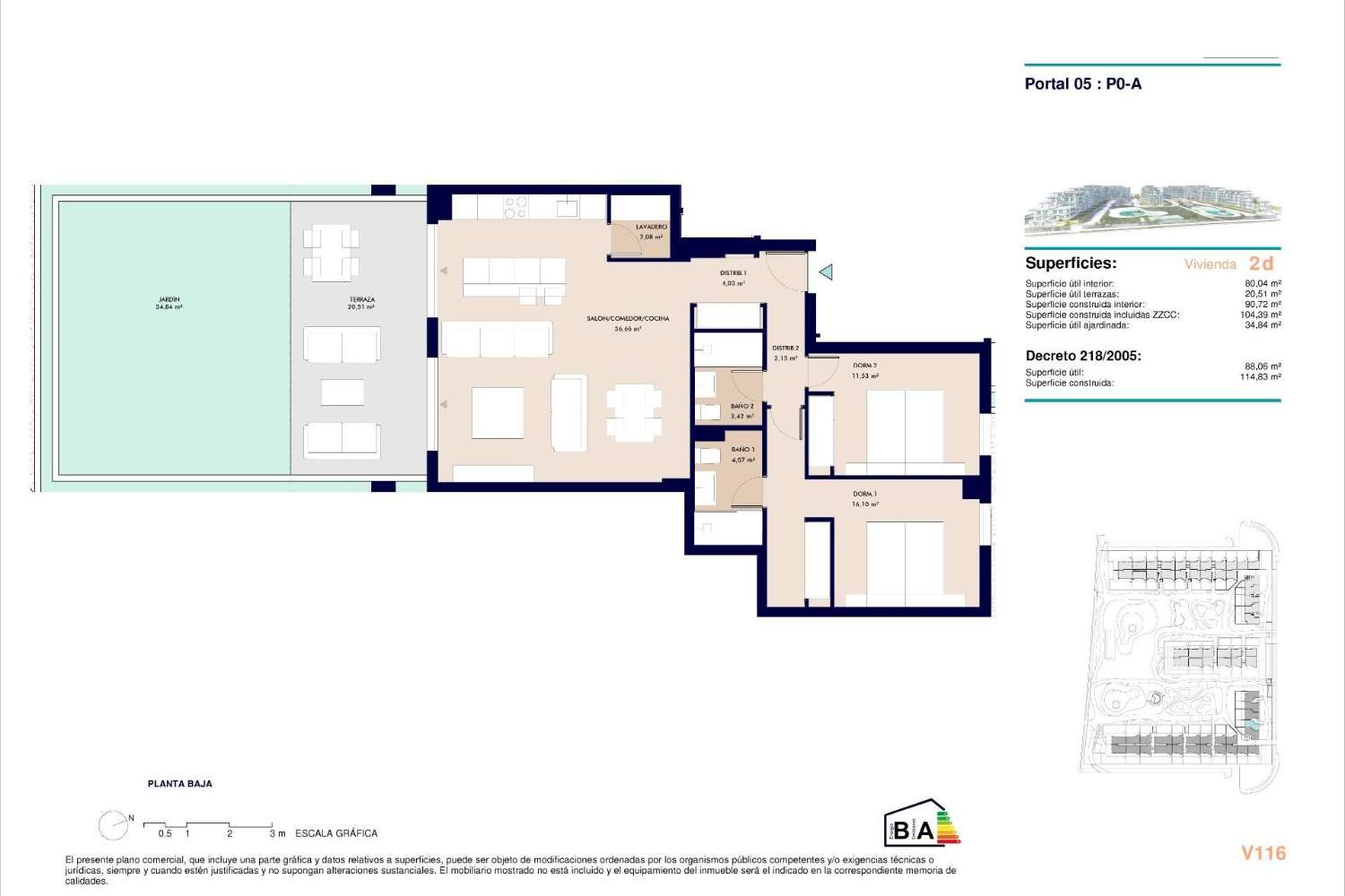COMPLEJO RESIDENCIAL DE OBRA NUEVA EN ALMERIMAR