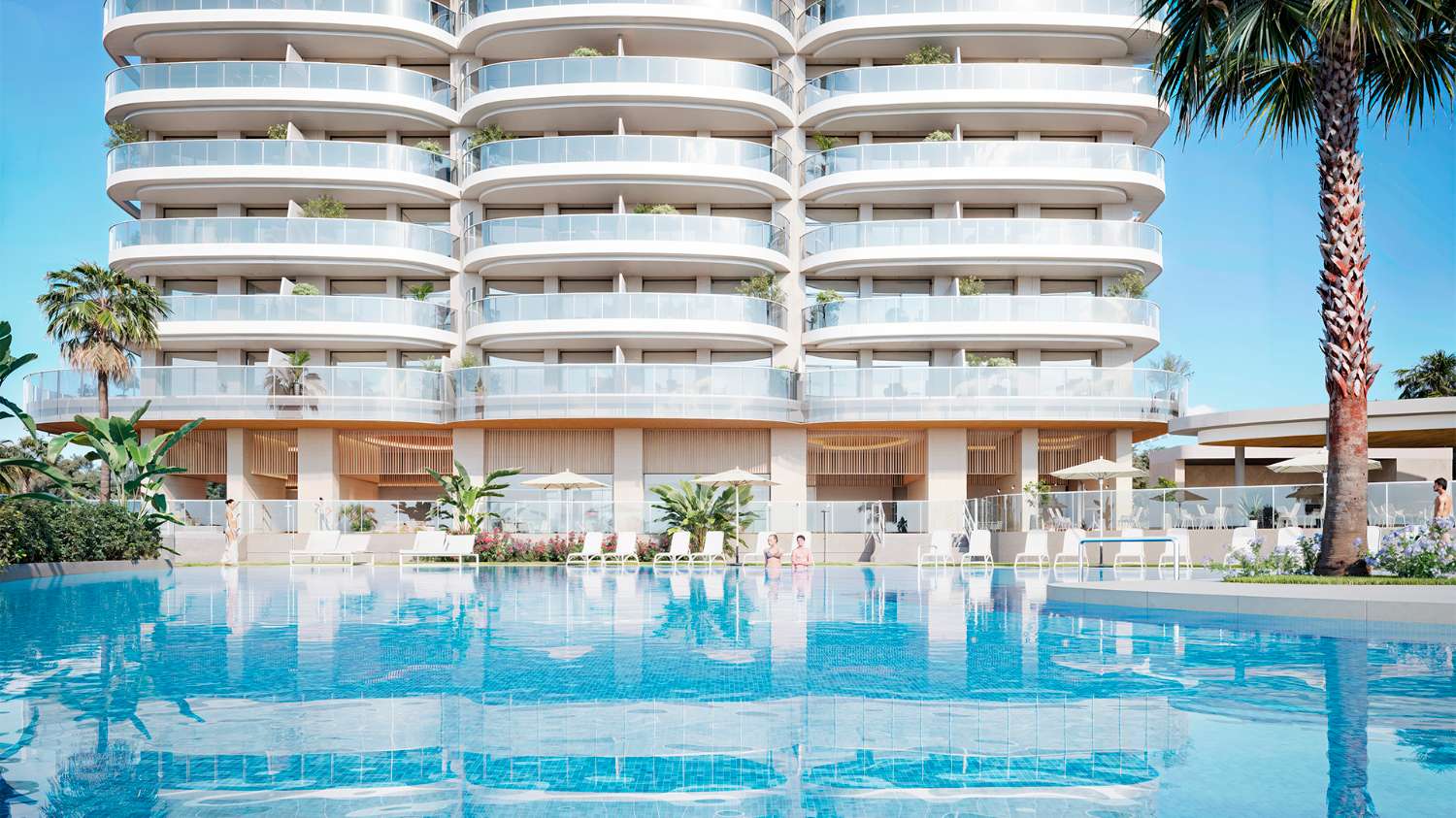 Viviendas de obra nueva en la playa de Poniente, Benidorm