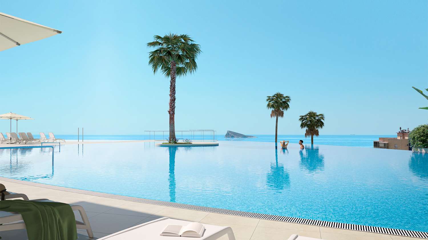 Viviendas de obra nueva en la playa de Poniente, Benidorm
