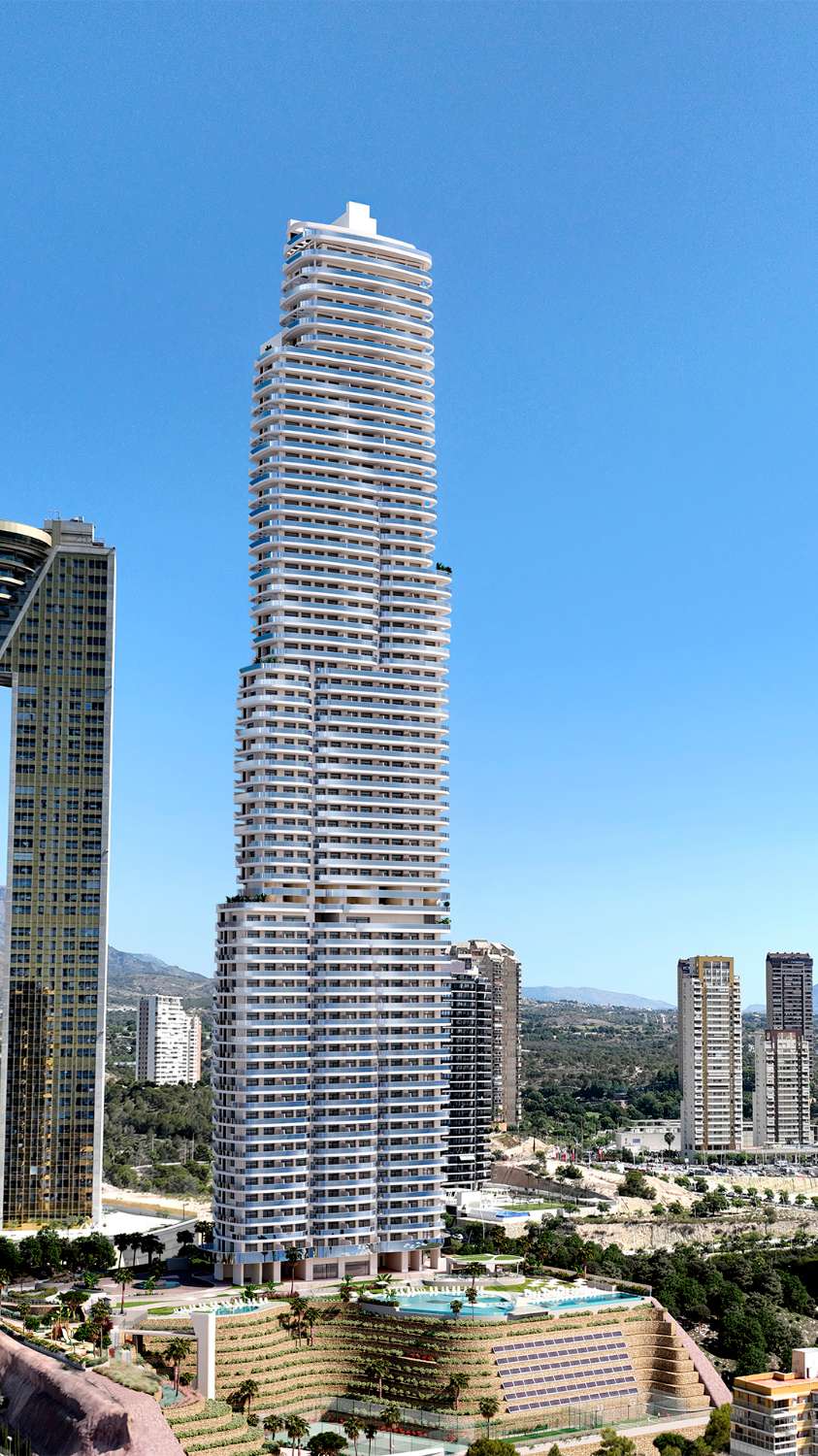 Viviendas de obra nueva en la playa de Poniente, Benidorm