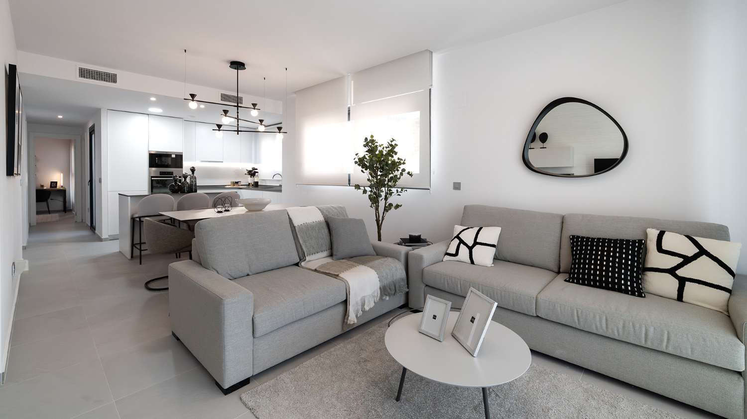 Apartamentos de obra nueva con excelentes zonas comunes en Benidorm