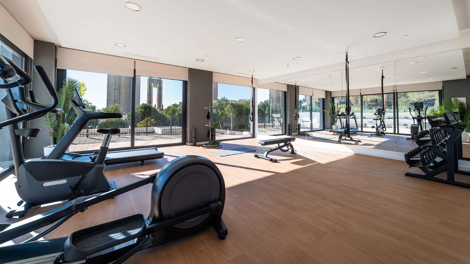 Apartamentos de obra nueva con excelentes zonas comunes en Benidorm